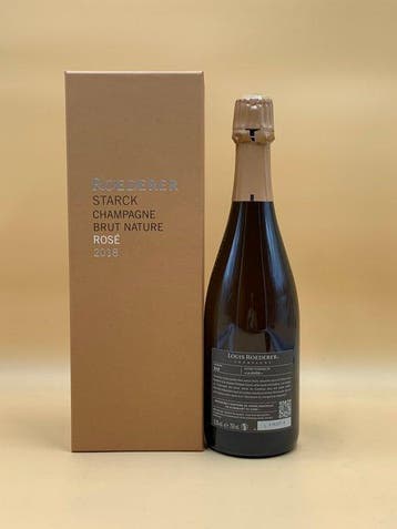 2018 Louis Roederer, Starck Brut Nature Rosé - Champagne - 1, Nieuw