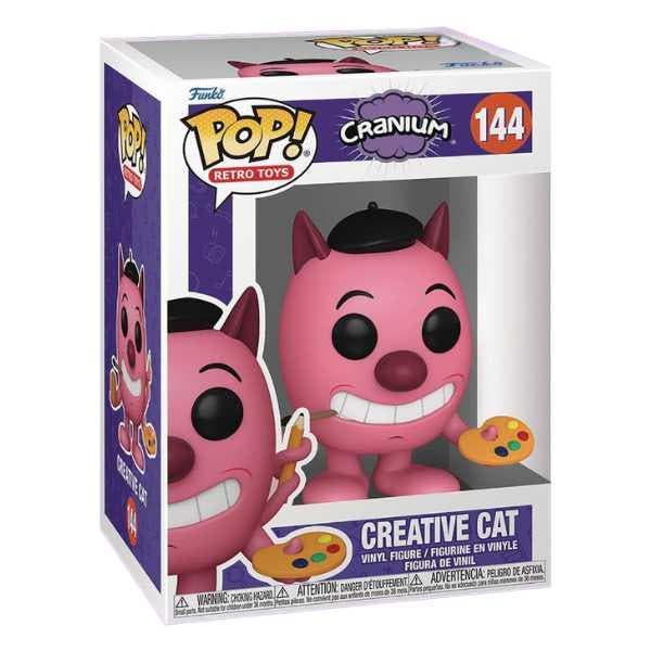 Funko Pop! Retro Toys: Cranium - Creative Cat #144, Collections, Jouets miniatures, Envoi