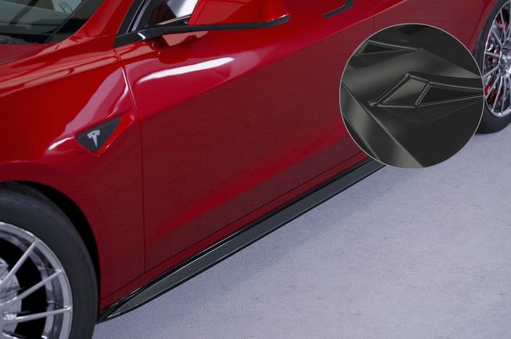 Zijskirts voor Tesla Model 3 SS474-G, Autos : Pièces & Accessoires, Carrosserie & Tôlerie, Envoi
