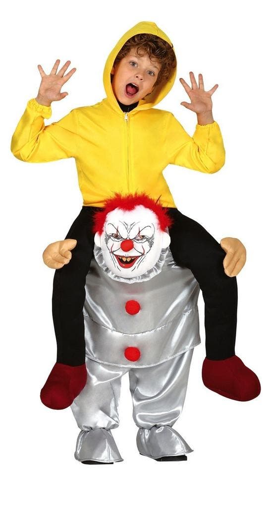 Clown Halloween Kostuum Kind carry-me, Hobby & Loisirs créatifs, Articles de fête, Envoi