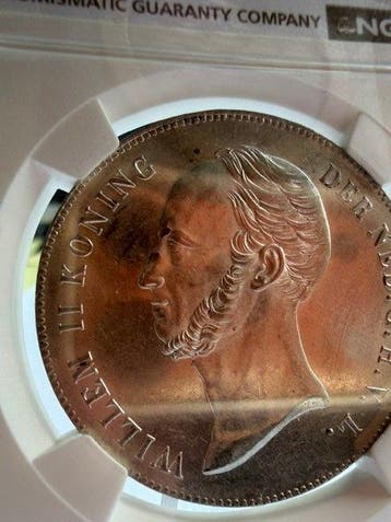Nederland. Willem II. 2 1/2 Gulden 1847