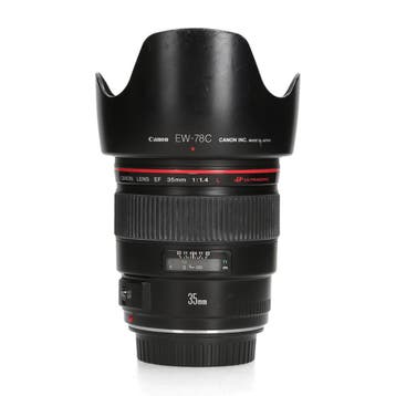Canon EF 35mm f/1.4 L USM - 1 jaar garantie, Ophalen of Verzenden