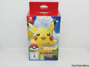 Nintendo Switch - Pokemon Lets Go Pikachu + Pokeball Plus -, Games en Spelcomputers, Verzenden, Gebruikt