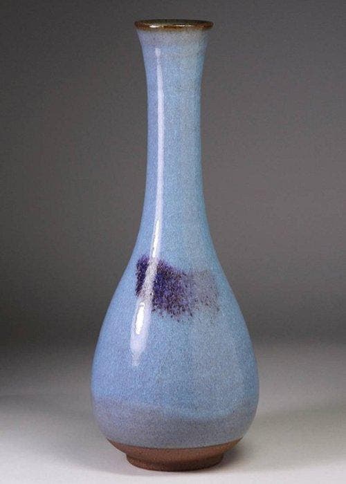 Vase - Chef-dœuvre de la faïence japonaise Seto Tsurukubi,, Antiek en Kunst, Antiek | Overige Antiek