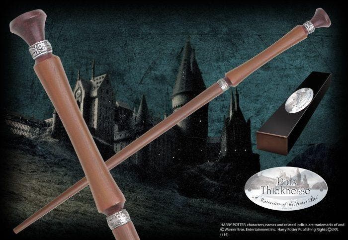 Harry Potter Toverstaf Pius Thicknesse, Verzamelen, Harry Potter, Nieuw, Ophalen of Verzenden