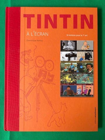 Tintin - Tintin à l’écran – 10 timbres pour le 7e art -