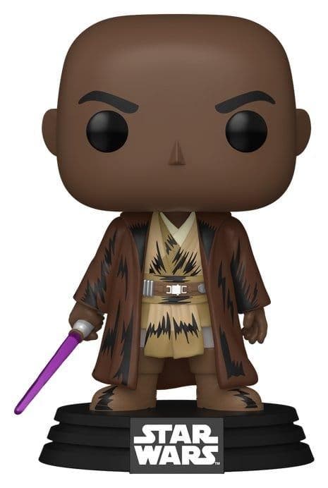 Star Wars & POP! Vinyl Figure Mace Windu (Retro) 9 cm, Collections, Star Wars, Enlèvement ou Envoi