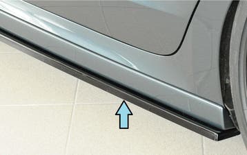 Side skirt aanzetstuk | geschikt voor Skoda | Octavia 20- 5d, Auto-onderdelen, Verzenden, Nieuw, Skoda