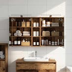 vidaXL Badkamerkast set 3 pcs 120 x 14,5 x 70 cm Bewerkt, Huis en Inrichting, Verzenden, Nieuw