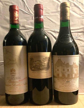 1993 Chateau Mouton Rothschild, Chateau Lafite Rothschild &, Collections