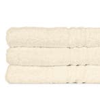 Handdoek Beige 50x100cm 100% Katoen 500 GSM - Treb TT, Verzenden, Theedoek of Handdoek