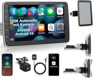 10,1 Single DIN CarPlay Radio | Tweede kansje, OP = OP!, Verzenden, Nieuw