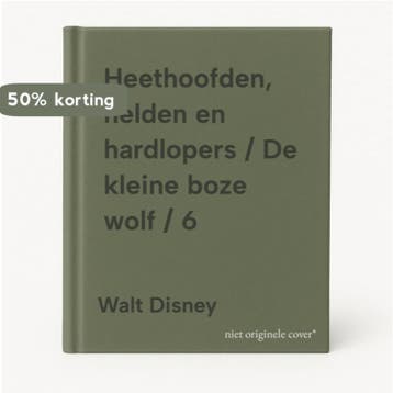 Heethoofden, helden en hardlopers / De kleine boze wolf / 6, Boeken, Verzenden, Gelezen, Walt Disney
