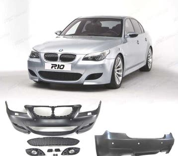 KIT CARROSSERIE BMW E60 03-07 LOOK M5 PARE CHOCS FRONTAL + A, Verzenden