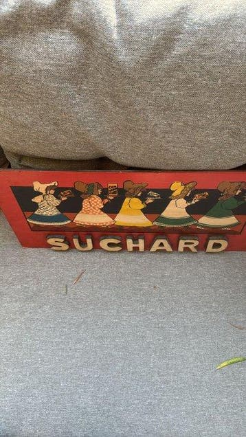 Suchard - Reclamebord - Hout