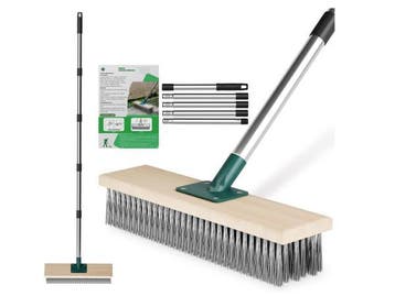 Veiling - Heavy Duty draadbezem outdoor tuinbezem met 144,8, Tuin en Terras, Nieuw