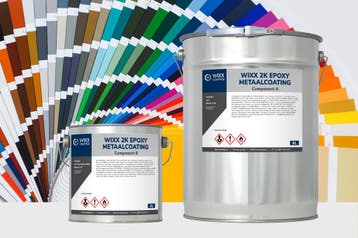 Wixx 2K Epoxy Metaalcoating Mengkleur 5L, Verzenden, Nieuw