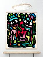 Nuno Barbedo (1983) - Enigmatic face (BIG SIZE PAINTING)