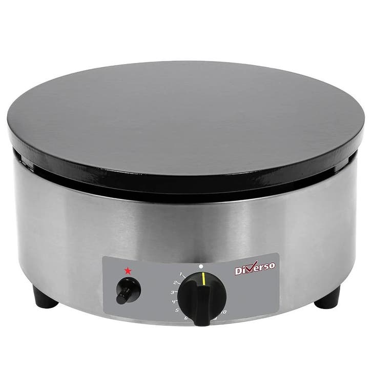 Crêpes Bakplaat | Gas | Oppervlak Ø400 (Gietijzer) | 3.6kW, Zakelijke goederen, Horeca | Keukenapparatuur, Nieuw in verpakking