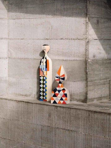 Decoratief ornament - Vitra - Alexander Girard - Houten Pop