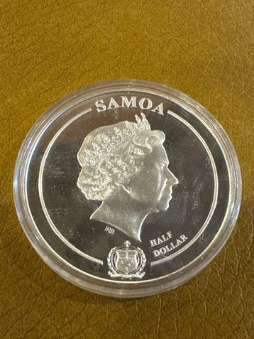 Samoa. 1/2 Dollar 2020 Harry Potter - Hogwarts Express 1 oz, Postzegels en Munten