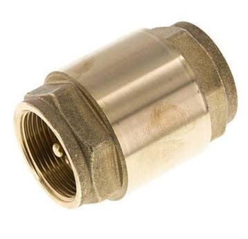 G 1-1/4 Laiton Clapet Anti Retour Pour Vide -0.95..18 Bar, Verzenden