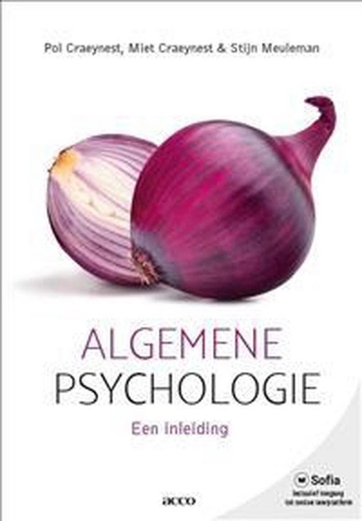 Algemene psychologie 9789463441902 Stijn Meuleman, Boeken, Psychologie, Zo goed als nieuw, Verzenden