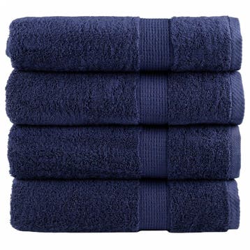 vidaXL Badhanddoeken SOLUND 4 st 600 g/m² 70x140 cm, Verzenden, Nieuw