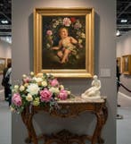 École Flamande (c. 1750) - Cupidon récolte les fruits de