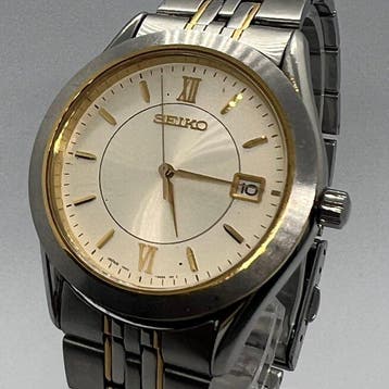 Seiko - SEIKO Quartz Dress Watch Ref. 7N42-9100 - Zonder
