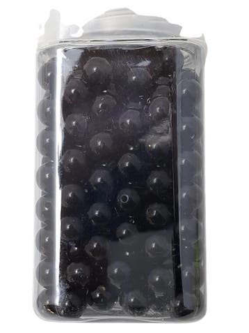 Rijgparels Pearls Zwart 12 mm 220 gr. 250 stuks