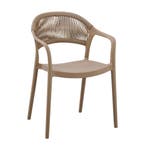 Nieuwe Terrasstoel Rotterdam - Taupe- Vintage/Café, Ophalen