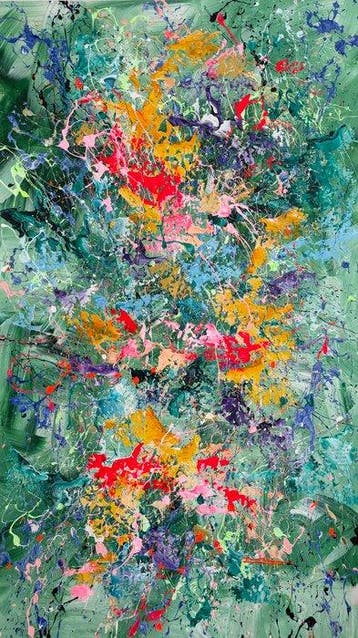Ivanka Matiss - Monet’s garden N:40 XXL