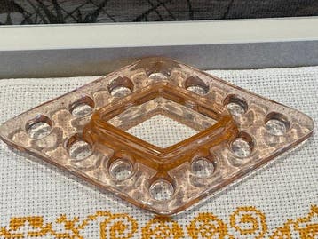 Bagley & Co - Bloempot (2) - Glas - Bagley Wyndham 1933, Antiek en Kunst