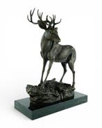 Charles Masson (1822-1894) - after - sculptuur, Deer - Doe -