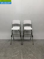 Bolero opklapbare kunstof barkruk set van 2 stuks Horeca, Ophalen of Verzenden, Nieuw in verpakking