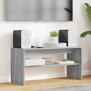 vidaXL TV Kast 80 x 30 x 40 cm Grijs Sonoma Bewerkt hout, Verzenden, Nieuw