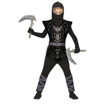 Ninja Kostuum Kind Zwart, Verzenden