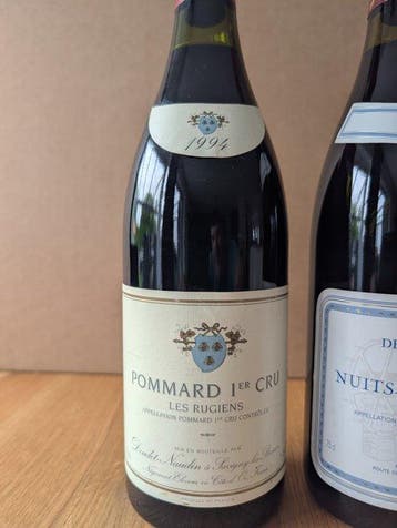 1994 Doudet Naudin Pommard Les Rugiens 1996 Les Caves des