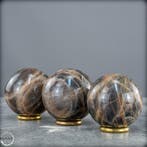 Edel maansteen-set – Mystieke glans en tijdloze elegantie-, Antiek en Kunst