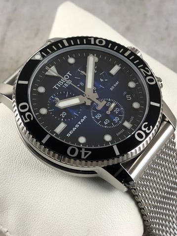 Tissot - Seastar 1000 Chronograph - Sans prix de réserve -, Bijoux, Sacs & Beauté, Montres | Hommes