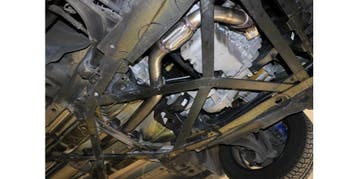 FOX Opel Cascada 1.6l 125kW downpipe met flexibele pijp, Verzenden