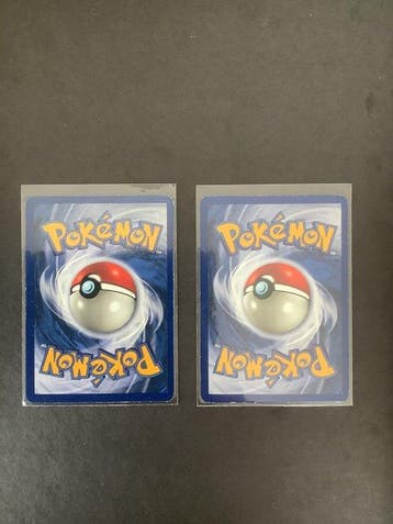 Pokémon - 2 Card - Léviator, Chansey Foil - WOTC - Base set