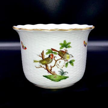 Herend - Exquisite Cache-Pot (15,7 cm) - Rothschild Bird