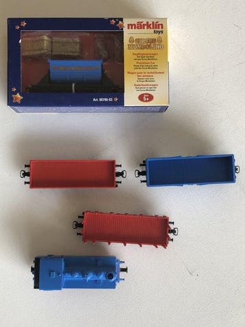 Märklin H0 - Art. 00790-03, en wagons afkomstig uit set