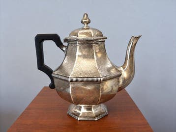 Leopold Bessereau - Koffieservies (3) - .950 zilver, Antiek en Kunst