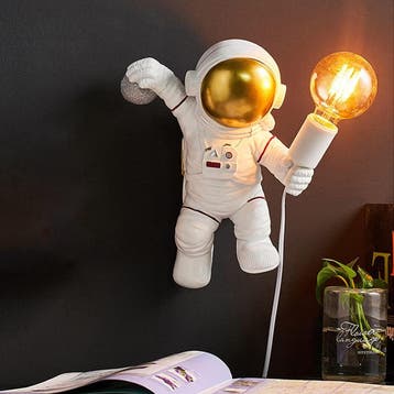 Astronaut kinderlamp wit | Tweede kansje | OP = OP, Kinderen en Baby's, Verzenden, Nieuw, Lamp