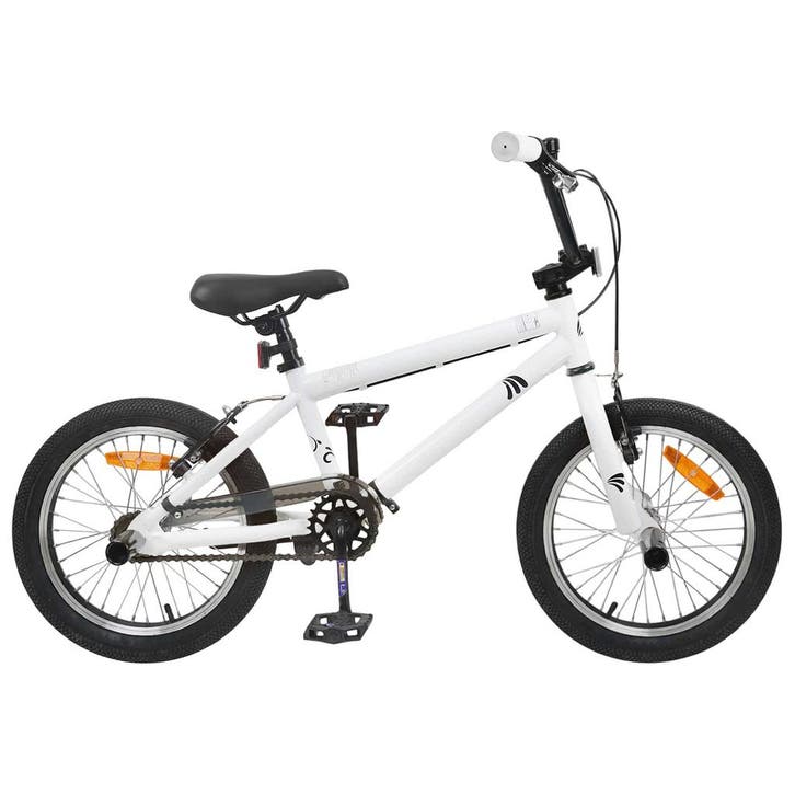 vidaXL BMX Fiets 20 Inch voor kinderen ouder dan 9 jaar Wit, Vélos & Vélomoteurs, Vélos | Vélos de course, Envoi
