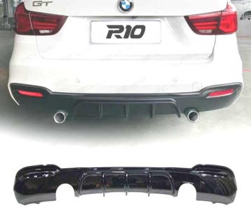 Diffuseur Pour Bmw F34 Look Gt Noir Brillant 2 Sorties, Verzenden, Nieuw