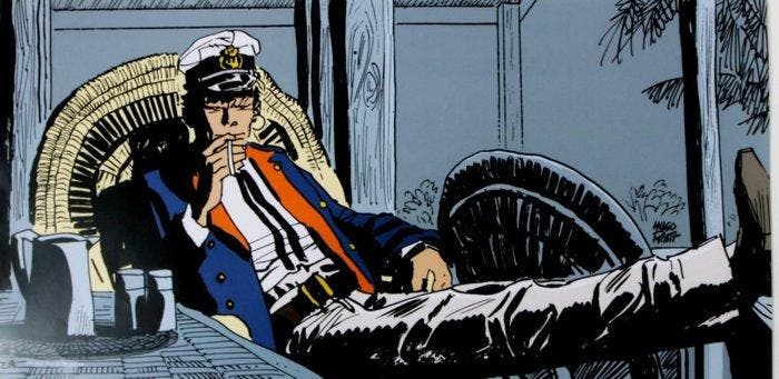 Hugo Pratt - Casterman 90 - Corto Maltese - Jaren 1980, Antiquités & Art, Art | Dessins & Photographie